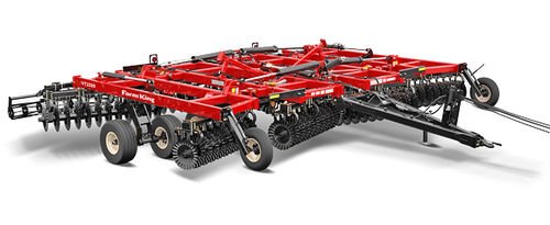 Déchaumeur à disques traîné - VT3000 - Farm King - 2 sections / avec rouleau / tandem