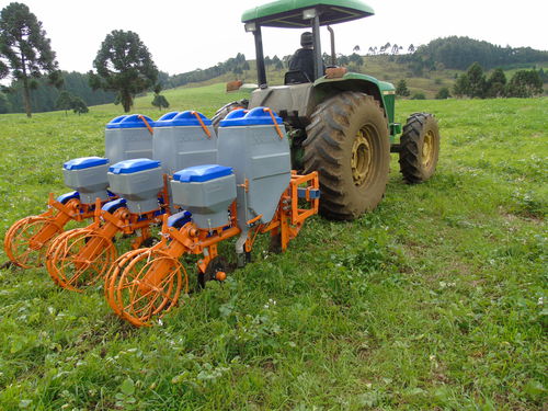 Semoir en ligne conventionnel - H3L  - plantknapik - à 3 rangs / avec attelage trois points / non-labour