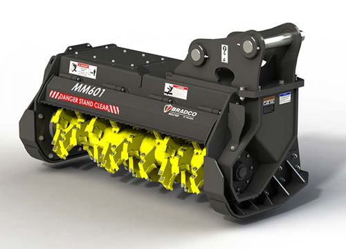 Broyeur à axe horizontal porté - MM601 - paladin attachments - à marteaux / forestier / hydraulique