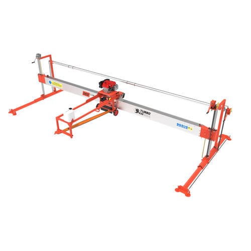 Scierie à chaînes - DED-13M - Turbo Sawmill - horizontale / portable / à coupe transversale