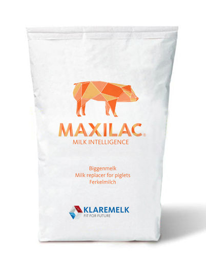 Aliment d'allaitement pour porcins - Maxilac perfect - klaremelk - en poudre / convient pour un système d'alimentation automatique