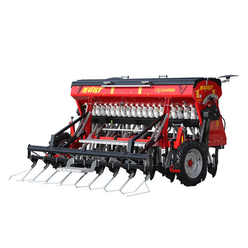Semoir en ligne mécanique - kurttarim - à dents / monté sur tracteur / avec dépôt d'engrais