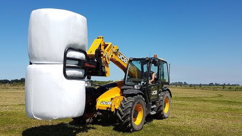 Pince à balles rondes - Wrapped bale clamp - Rata Equipment - carrées