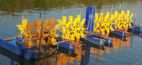 Aérateur pour l'aquaculture - SHIVAQUA - à pales