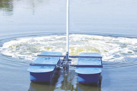 Aérateur pour l'aquaculture - 2.0 HP 1/3  - SHIVAQUA - flottant / avec moteur submersible