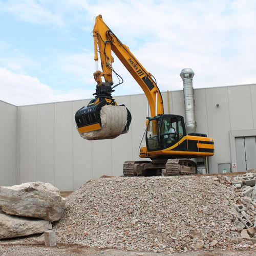 Pince à grumes agricole - MB-G1500 S4 - MB Crusher - pour grue / de manutention