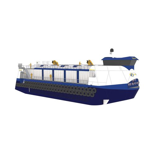 Bateau d'alimentation - SeaFeed 750 - Gael Force Aquaculture - pour l'aquaculture