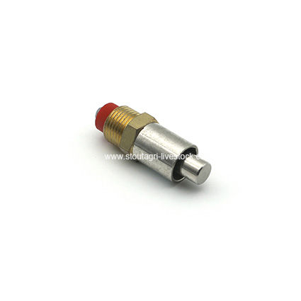 Sucette d'abreuvement pour porcs - 101121 - StoutAgri - en acier inoxydable / avec filtre / à débit réglable