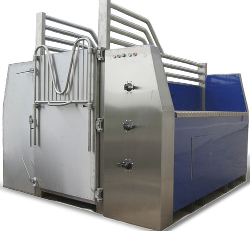 Spa pour chevaux à eau salée - Deluxe - Cet Equine Spa - compact / en acier inoxydable
