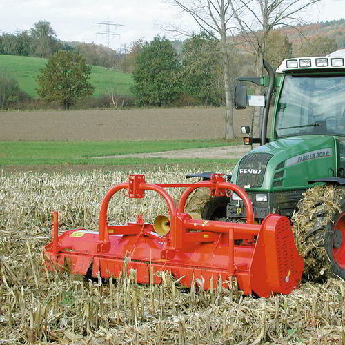 Broyeur à axe horizontal porté arrière - KMF - AGROselection GmbH - porté avant / à fléaux / pour verger