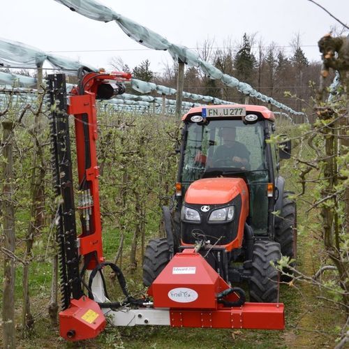 Tailleuse arboricole - Edward series - AGROselection GmbH - montée sur tracteur / à barre de coupe / verticale