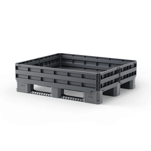 Caisse-palette pliable - CabFrame 1210 - Cabka Group GmbH - en plastique / légère / recyclable