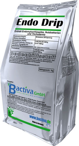 Engrais simple - Endo Drip - Bactiva - en poudre / pour application au sol / pour racines