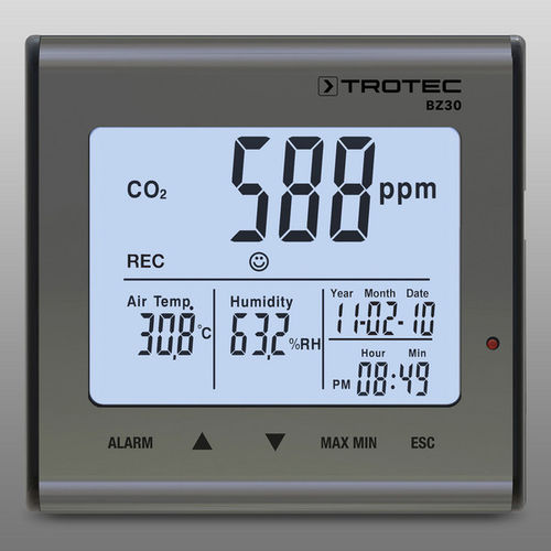 Contrôleur de climat pour bâtiment agricole - BZ30 - Trotec GmbH - pour serre / de température / d'humidité