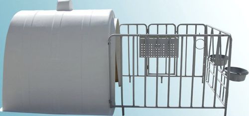 Niche d'élevage - BK-Series - AGRİMONO - pour veaux / individuelle / en plastique