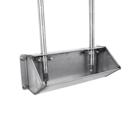 Abreuvoir pour porcins - A1 L360 - PORINOX SL - en auge / en acier inoxydable / à tétine