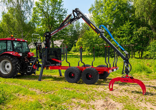Remorque automotrice - FB70D - FTG | Källefall - tandem / forestière / 7 tonnes