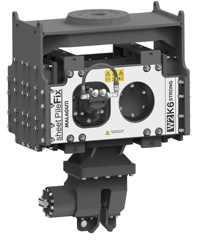 Enfonce-pieux hydraulique - STRONG - malaguti srl