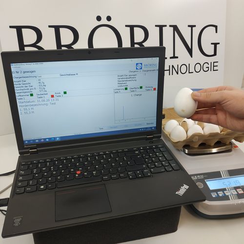 Balance pour oeufs - BIT PS 3.0 - Bröring Technology GmbH - numérique / portable