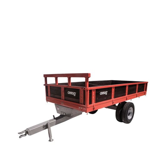 Benne - FA6 FIXED - Cemag - à 1 essieu / agricole / 6 tonnes