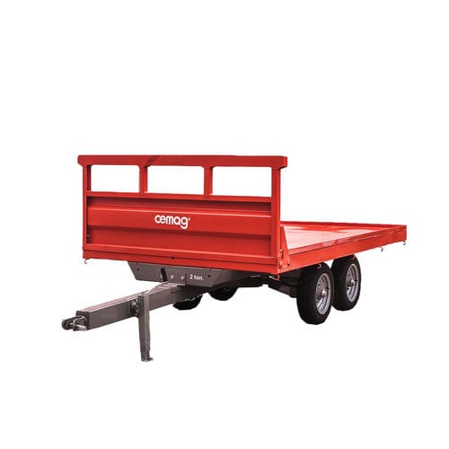 Plateau - FA2 - Cemag - tandem / agricole / 2 tonnes