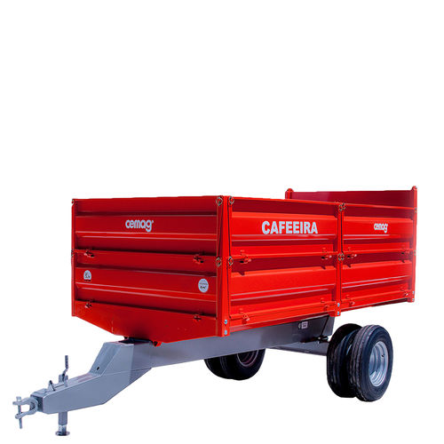Remorque basculante - CBHM6000 - Cemag - à 1 essieu / à grains