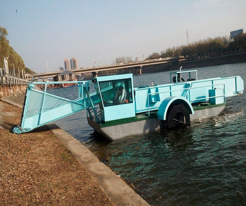 Récolteuse d'algues - AWH707 - Relong - bateau / à moteur électrique / à jet d'eau