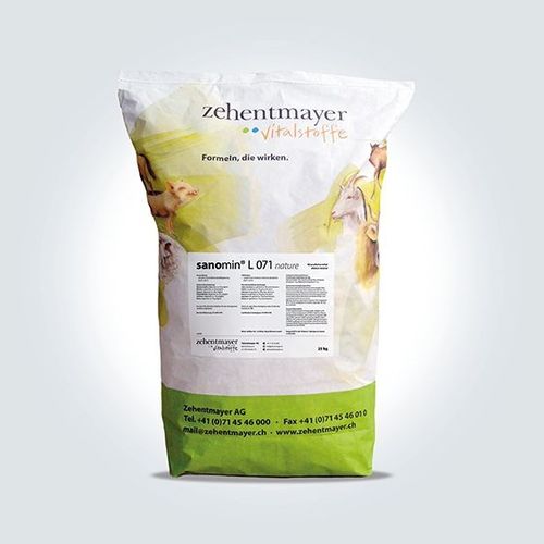 Complément alimentaire pour animaux - sanomin L 071 nature - Zehentmayer Vitalstoffe - pour ovins / pour caprins / de vitamines