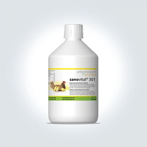Aliment supplémentaire pour animaux - sanovital 301 - Zehentmayer Vitalstoffe - pour volaille / de minéraux / de vitamines