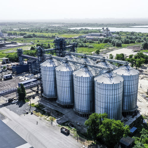 Silo céréales - AGI - pour céréales / pour l'alimentation animale / pour farine