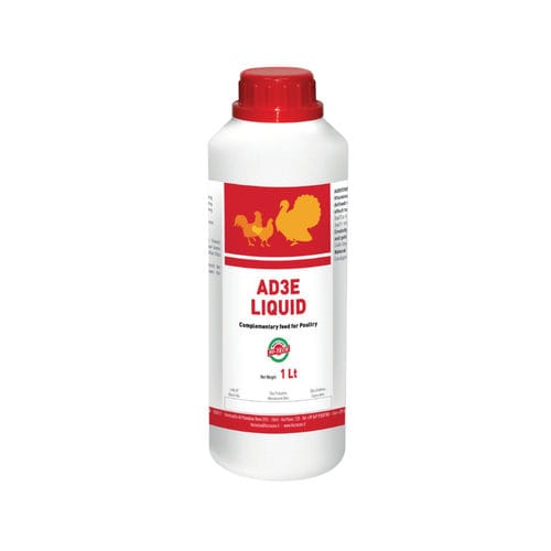 Complément alimentaire pour animaux - AD3E - TECNOZOO - pour volaille / de vitamines / liquide