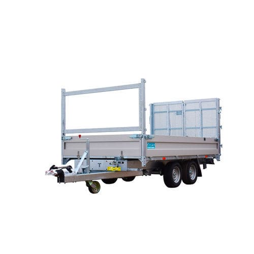 Remorque plateau avec ridelles - TT 30-30 - TwinTrailer - à 2 essieux / agricole / 0 t...10 t