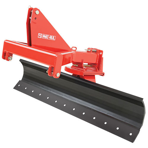 Lame de déneigement droite - PTMR series - MEC-RUL - avec racleur caoutchouc / sur tracteur 3 points avant