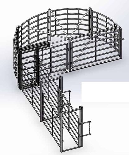 Système de manutention d'élevage pour bovins - OSS-180A - YYK BARN TECH LTD