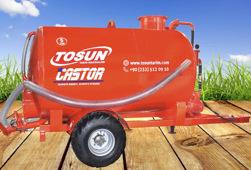 Épandeur de lisier à 1 essieu - TOSUN - traîné