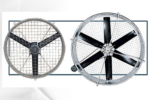 Ventilateur pour bâtiment agricole - RIGEL - TOSUN - de circulation d'air / suspendu / hélicoïde