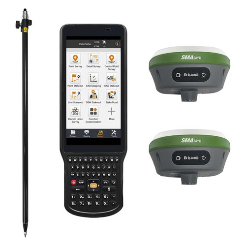 Récepteur GNSS - SMA26 RTK+Pole - SMAJAYU(SHENZHEN) CO.,LTD - GLONASS / GPS / GALILEO