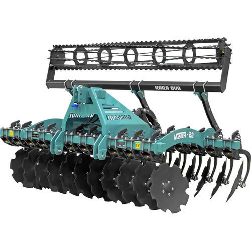 Déchaumeur à disques porté - SMMD - Soil Master / Kara Ova - 1 section / avec rouleau / à réglage hydraulique
