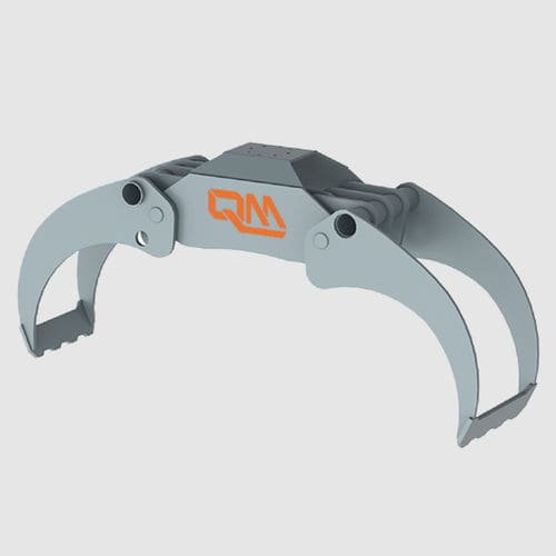 Pince à grumes pour excavatrice - EV series - QM Srl - forestière / de manutention