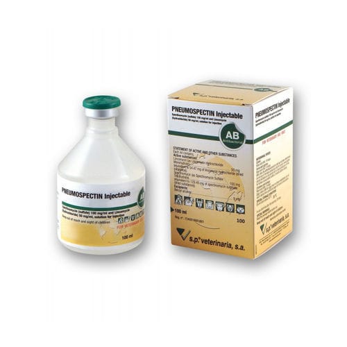 Additif alimentaire antibactérien - PNEUMOSPECTIN - S.P. VETERINARIA, S.A. - pour volaille / pour porcins / pour bovins