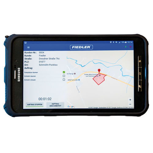 Logiciel de gestion - FIEDLER Maschinenbau und Technikvertrieb GmbH - de gestion de données / de cartographie / d'acquisition de données