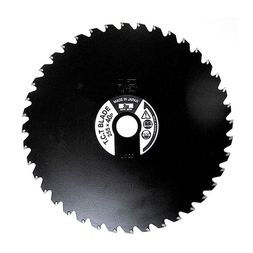 Lame de scie pour la coupe d'herbe - 125027 - SANYO METAL WORKS CO., LTD. - plate / crénelée / pour outil de fenaison