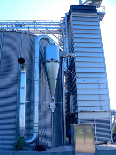 Dépoussiéreur à cyclone - S.I.M.A. Srl - pour silo