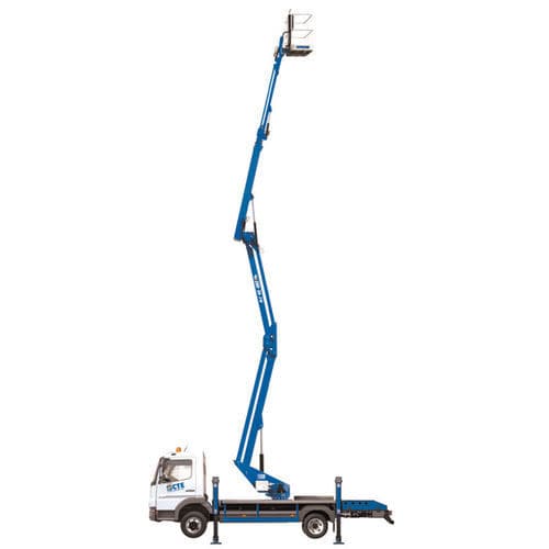 Nacelle de taille - ZED 26 JH - CTE SpA - montée sur camion / pour espaces verts
