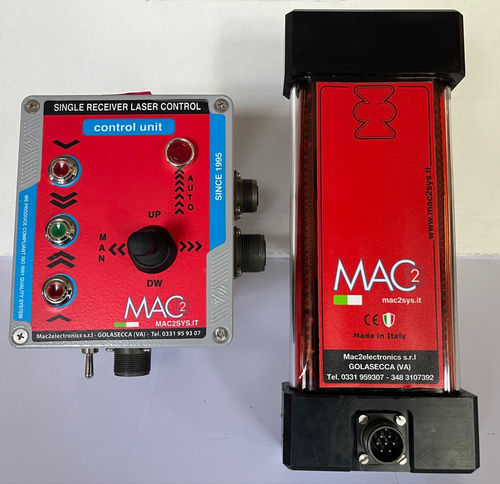 Système de contrôle pour nivellement de terrain agricole - Mac2 Electronics srl - pour véhicule agricole / automatique
