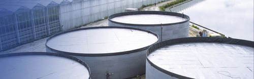 Cuve à eau - Silo liners - Albers Alligator - modulaire / en acier inoxydable / pour stockage