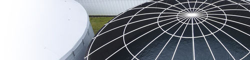 Housse de protection de silo - SiloDome - Albers Alligator - en aluminium