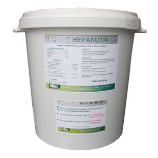 Complément alimentaire pour animaux - HEPANUTRI GR - NUTRI-CONCEPT - pour bovins / pour ovins / pour caprins