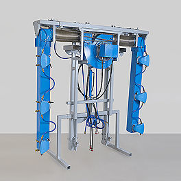 Pulvérisateur à turbine - UT420 Überzeilengebläse - VICAR | LTS LandTechnik Sexauer - avec attelage trois points / pour viticulture / nébuliseurs tête à tête