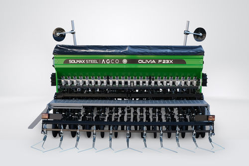 Semoir en ligne conventionnel - AS3000+ - SOLMAX STEEL - KRONOX AGFA- ALLORIA INDUSTRY - légumière / monté sur tracteur / avec dépôt d'engrais
